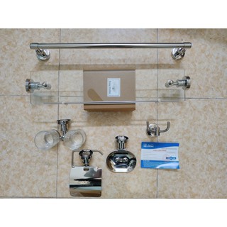 Bộ phụ kiện nhà tắm Phenix inox 304