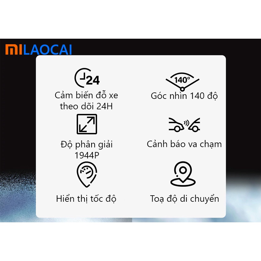 Camera hành trình ô tô 70mai pro plus a500s và 70mai Lite Quốc Tế Nguyên Seal Full HD 4K góc quay 140 độ có GPS