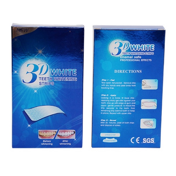 [ RẺ VÔ ĐỊCH ] Miếng dán Trắng răng 3D 5D White Teeth Whitening Stripss MagicBeauty