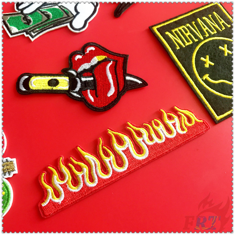 1 Sticker Ủi Thêu Hình Nhóm Nhạc Rock