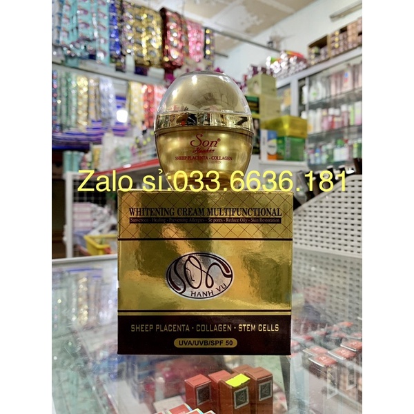 kem SON trắng da đa chức năng ngừa nhăn ,ngừa lão hoá,ngừa chảy xệ,cân bằng độ ẩm,ngừa thâm nám,tẩy tế bào chết hủ 50g