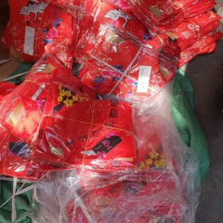 Áo dài hạc đỏ