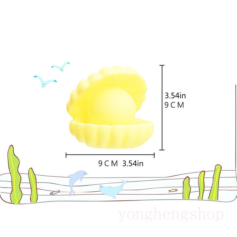 Đèn ngủ để bàn hình vỏ ngọc trai sáng tạo