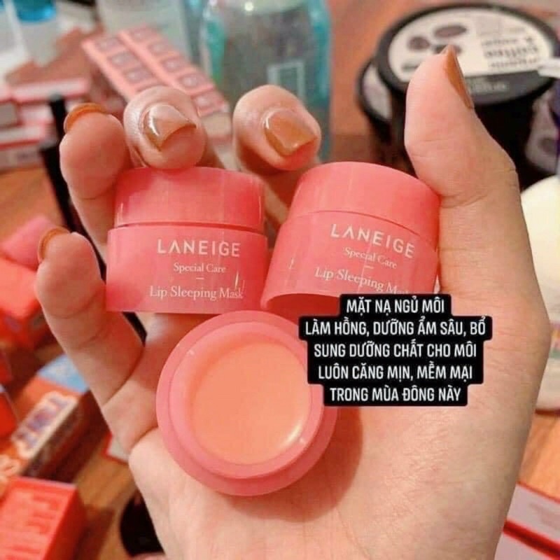 Mặt nạ ủ môi Laneige chính hãng.