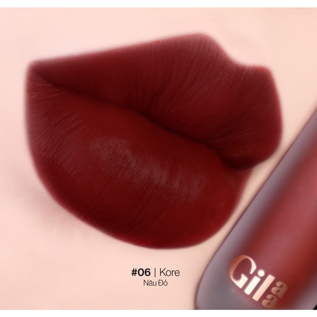 CHÍNH HÃNG: Son Kem Lì, Dưỡng Ẩm Cho Môi Căng Mọng Gilaa Plumping Lip Serum 3.8g