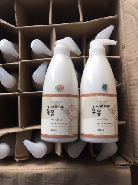 Sữa Tắm Welcos Body Wash Welcos White Milk For Body 740ml