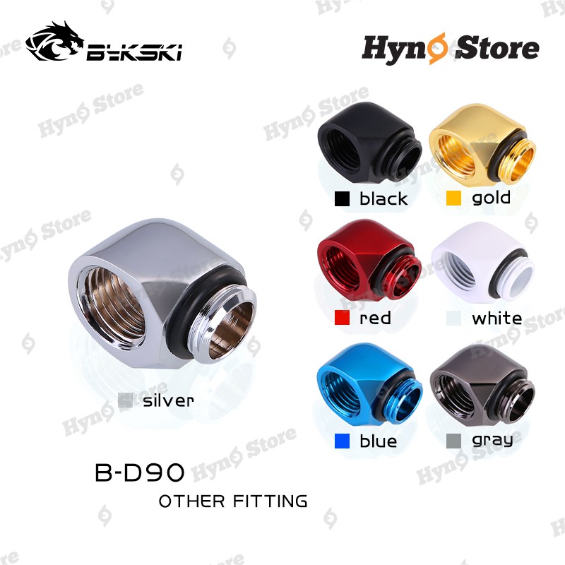 Fit góc 90 độ Bykski Tản nhiệt nước custom - Hyno Store thumbnail