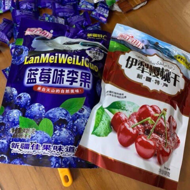 Ô mai việt quất cherry