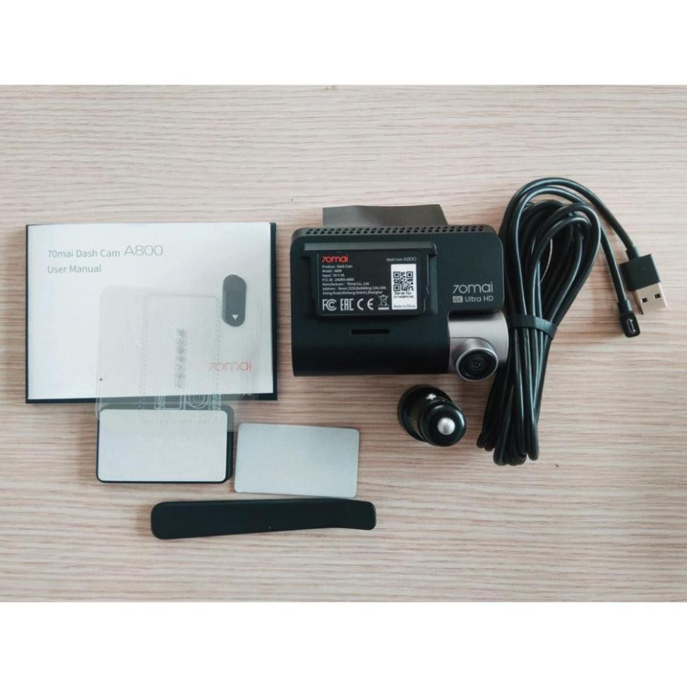 Camera hành trình 70mai A800 4K Ultra HD - tích hợp GPS BH 12 THÁNG có cổng hành trình lùi | BigBuy360 - bigbuy360.vn