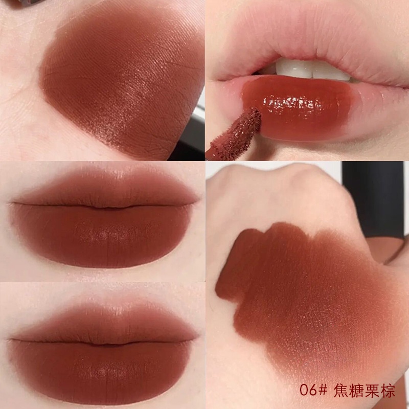 Son Kem Màu Lì Mịn Như Nhung Lâu Trôi Không Thấm Nước Dưỡng Ẩm NOZO Air