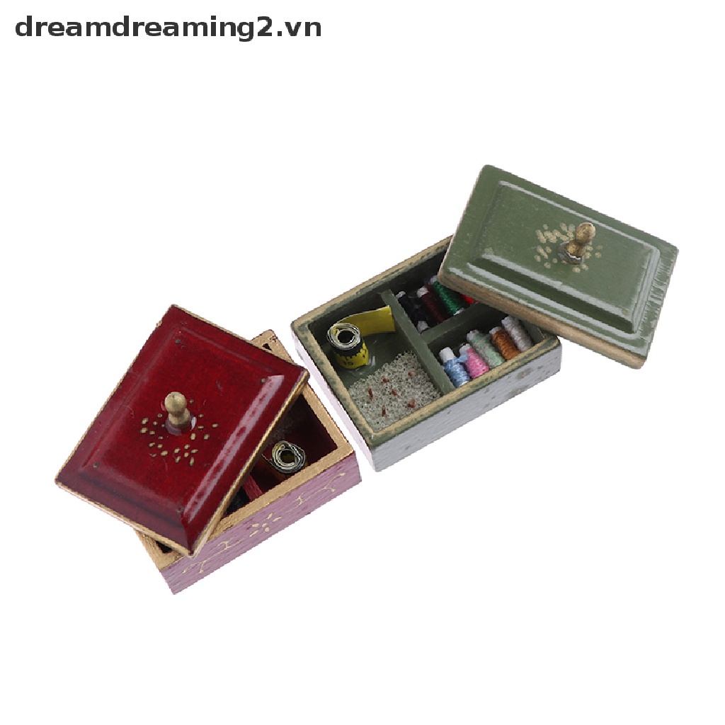 Bộ Dụng Cụ May Vá Mini Cho Búp Bê