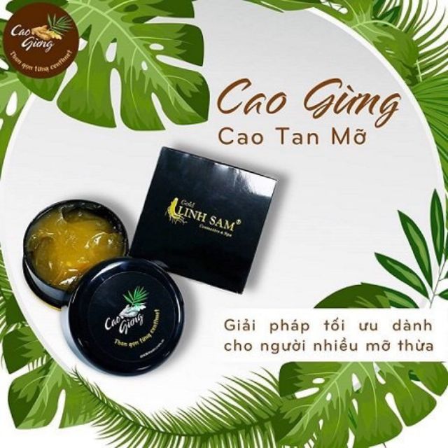 (Tem 3d)Cao gừng tan mỡ giảm cân cát tường