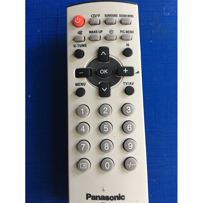 Điều Khiển TiVi panasonic CRT ,LCD cổ ,Remote panasonic loại tivi cổ dầy cong ngày xưa