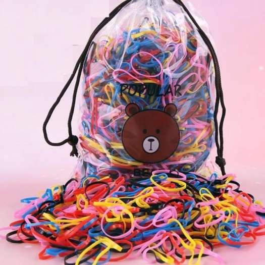 Set 4000 Thun Cột Tóc Cho Bé