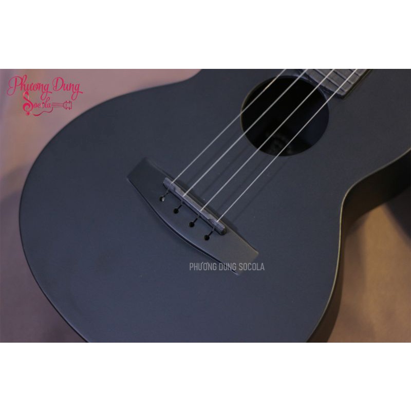 Đàn Ukulele Susanly Black - size Concert 23inch - Gồm Full Phụ Kiện