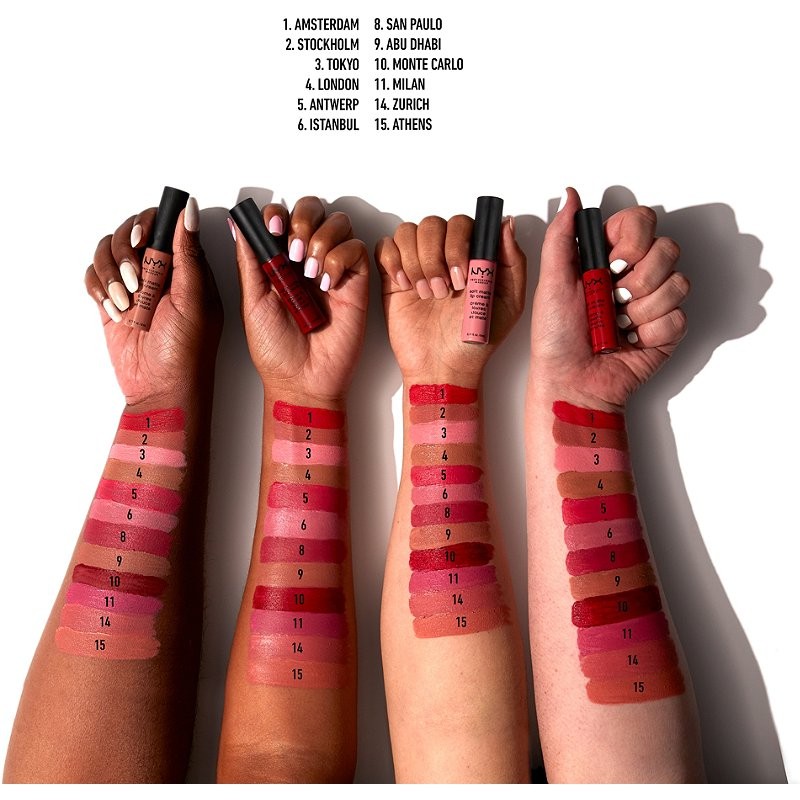 Son Kem Lì Nyx Soft Matte Lip Cream SMLC22 SMLC08 SMLC18 SMLC02 SMLC56 SMLC58 SMLC59 SMLC21 SMLC64