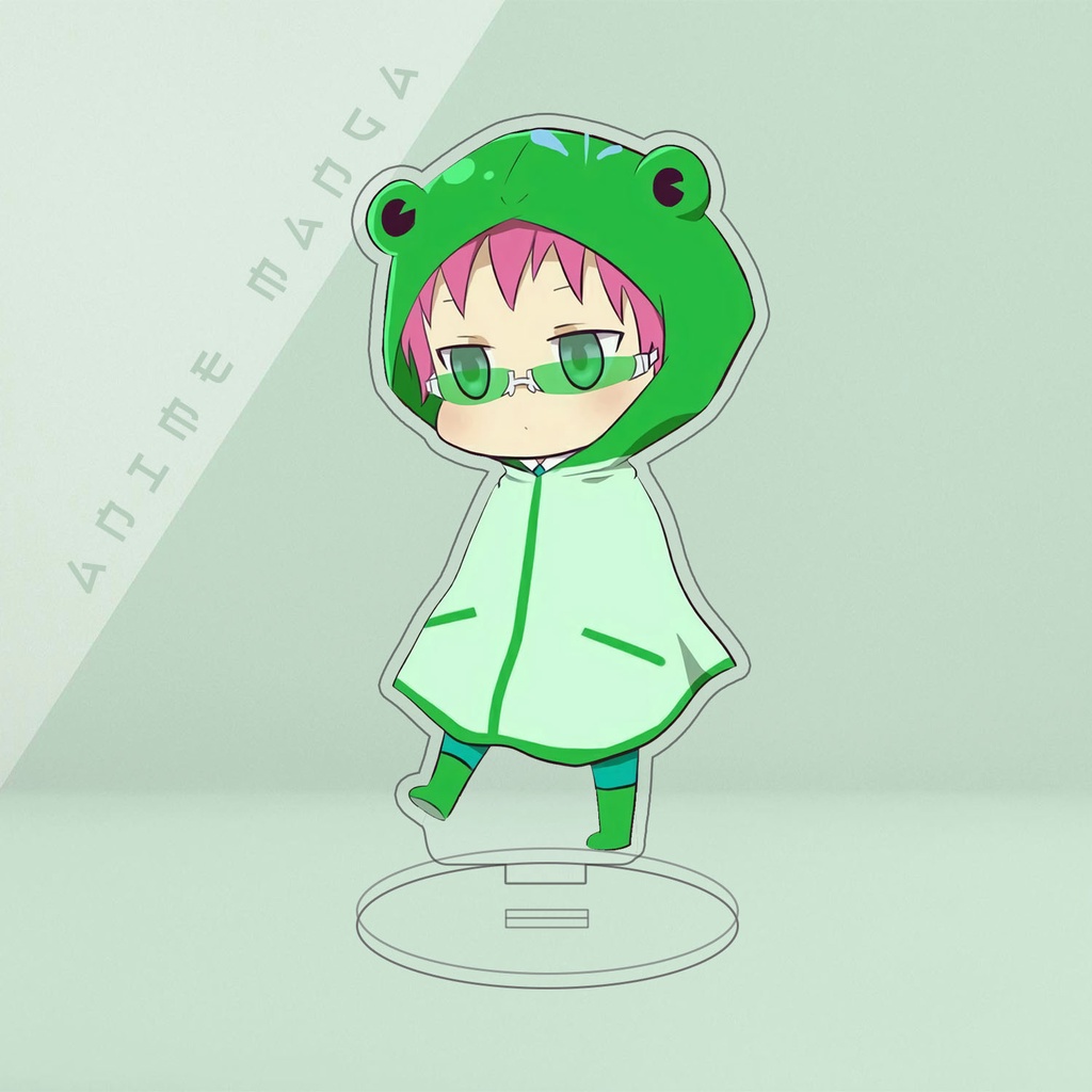 Mô Hình Standee Anime Saiki Kusuo no Psi-nan Chất liệu Acrylic trang trí góc học tập bàn làm việc