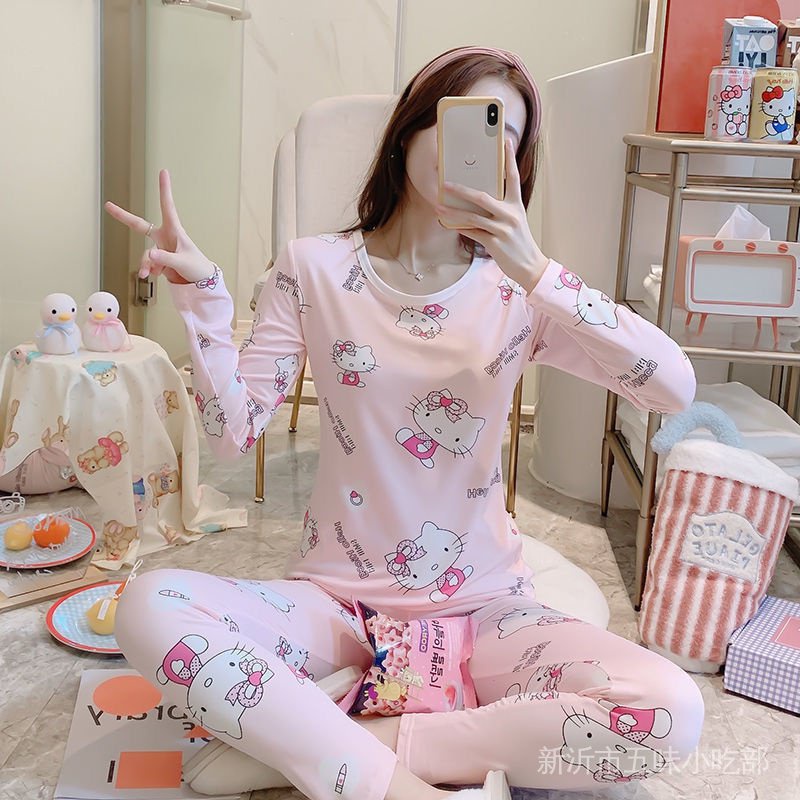 Bộ Đồ Lót Giữ Ấm Thời Trang Thu Đông Cho Nữ