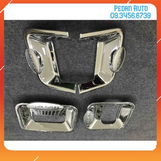 Ốp tay và hõm cửa ford transit 2014-2019 mạ crom