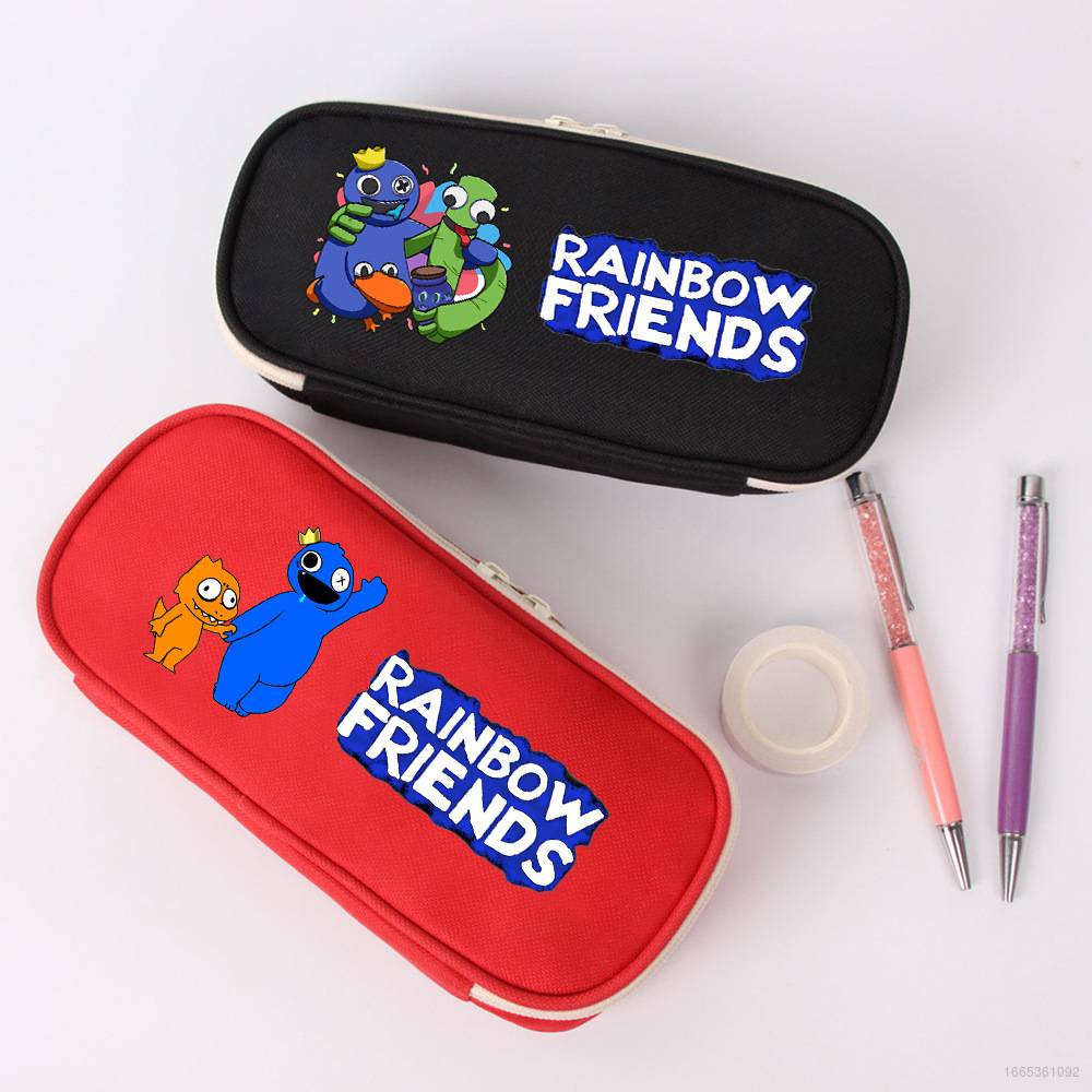 Túi Đựng Bút Bằng Vải canvas Cỡ Lớn In Hình Roblox Rainbow friends Thời Trang Cá Tính Dành Cho Học Sinh YB3 BY3