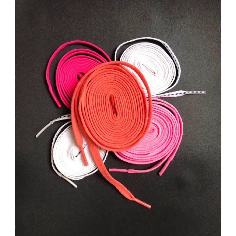 [GIÁ RẺ] Dây Giày Thể Thao, Dây Giày Dẹt Đủ Màu Loại Tốt ( 1 Cặp )