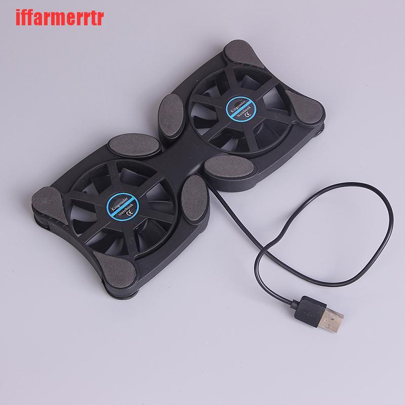 Đế Tản Nhiệt Với 2 Quạt Tản Nhiệt Cho Laptop 10 "- 14"