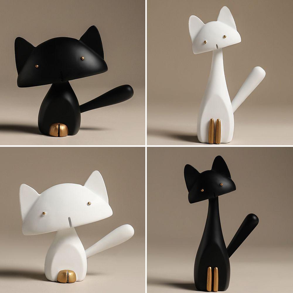 Tượng Mèo Phong Cách Bắc Âu Hiện Đại Dùng Để Trang Trí Nhà