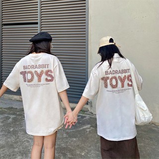 Áo Thun BAD RABBIT Thỏ Toys Couple Teddy Unisex Nam Nữ