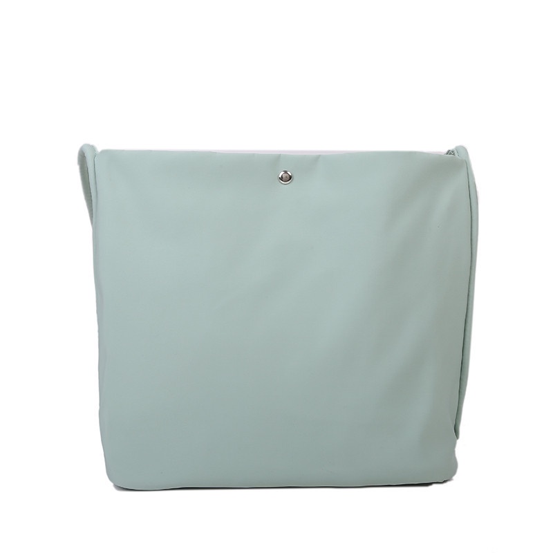 Túi tote đeo vai IELGY vải canvas cỡ lớn phối chú gấu thời trang dành cho nữ