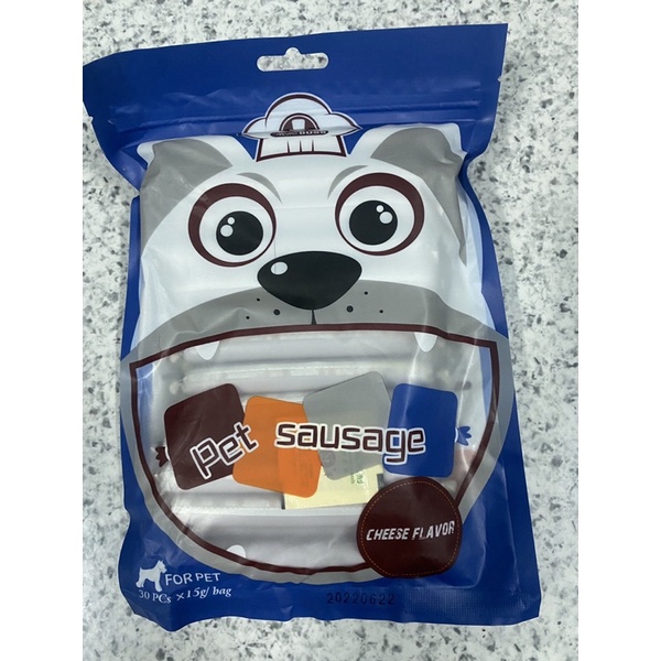 Xúc xích cho thú cưng Hello Boss,túi 30 cây 15gr