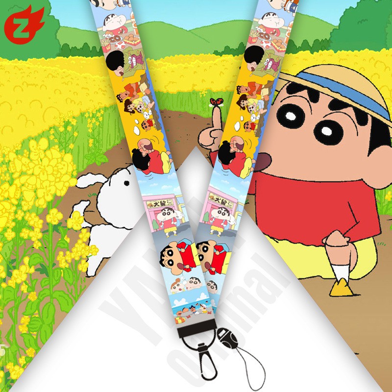 ✨1 dây đeo điện thoại/chìa khóa họa tiết hoạt hình Crayon Shin-chan