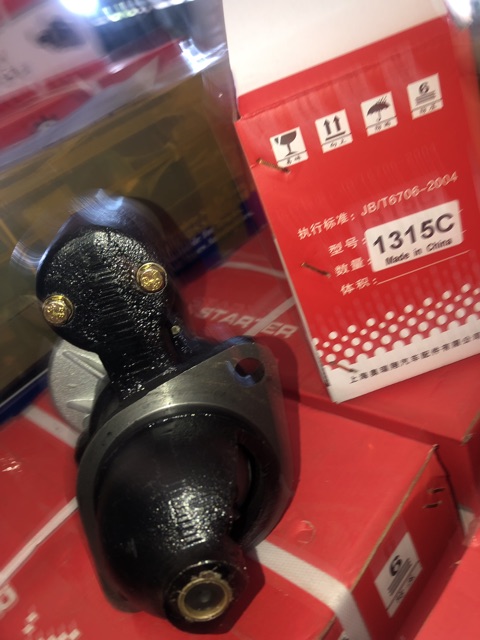 Sản phẩm gia đình làm: đề 12R 12v lắp bên lái 1315 158D tê tê bê vê ĐỎ sịn ( mõm to hoặc nhỏ) công nông đầu nổ máy gặt