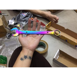 Ốp bô mỏ lết titan cho ab vario ( mọi xe )