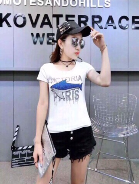 💋💋 Áo Thun Đính Đá Quảng Châu