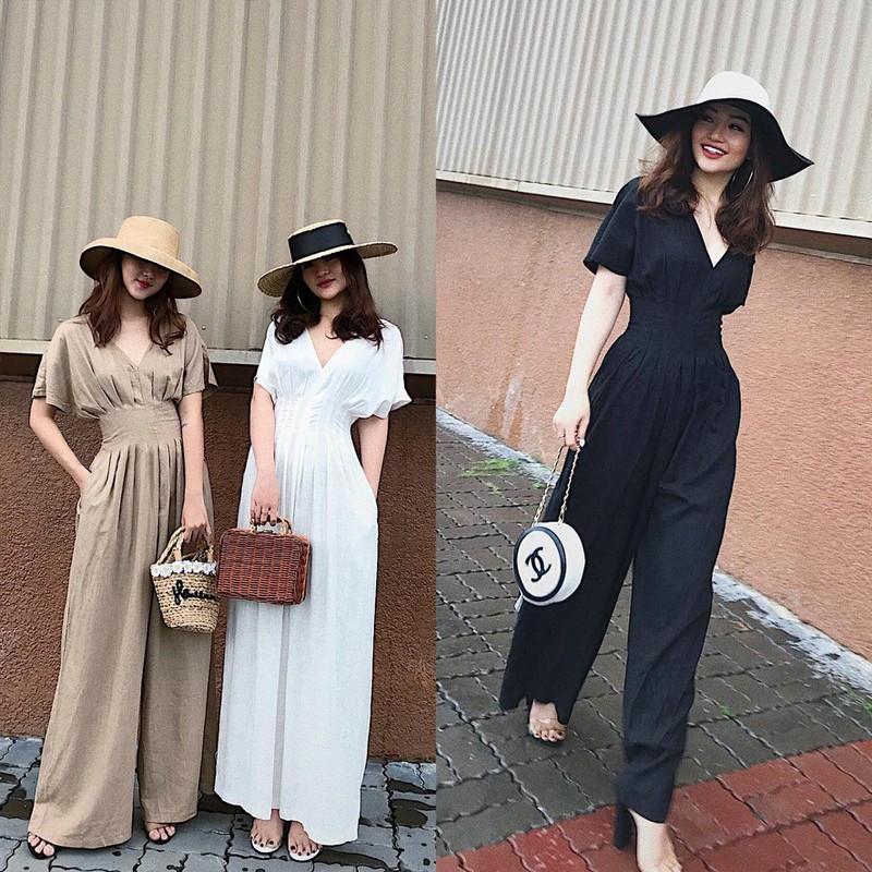 JUM CỔ V CHÍT EO