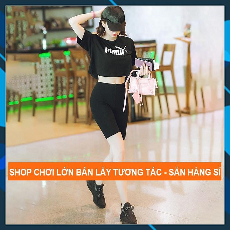 Quần legging lửng nữ thể thao, Quần legging nữ nâng mông | BigBuy360 - bigbuy360.vn