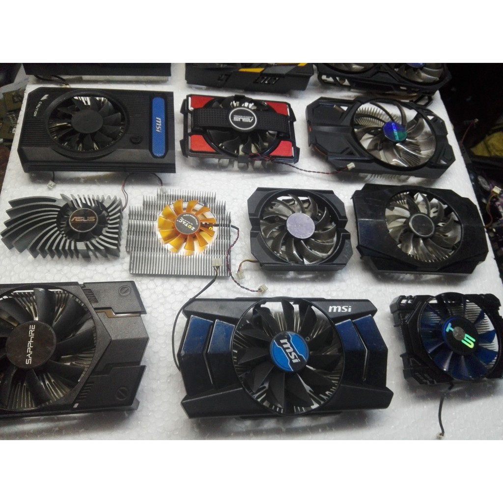 Fan tản nhiệt Card Màn Hình VGA Asus 630 730 750ti DR3 DR5 21