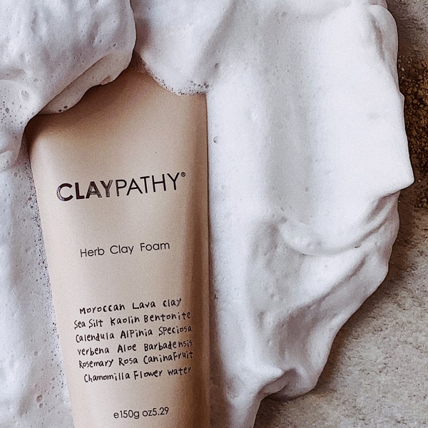 Sữa rửa mặt đất sét thảo mộc CLAYPATHY Herb Clay Foam 150g