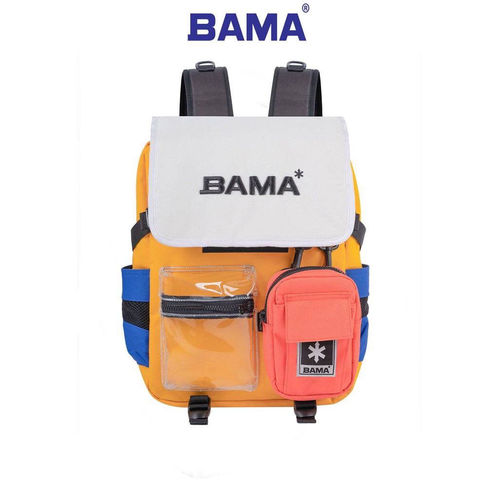 Balo BAMA® - DOUBLE BACKPACK Chính Hãng - Thời trang đi học đi chơi