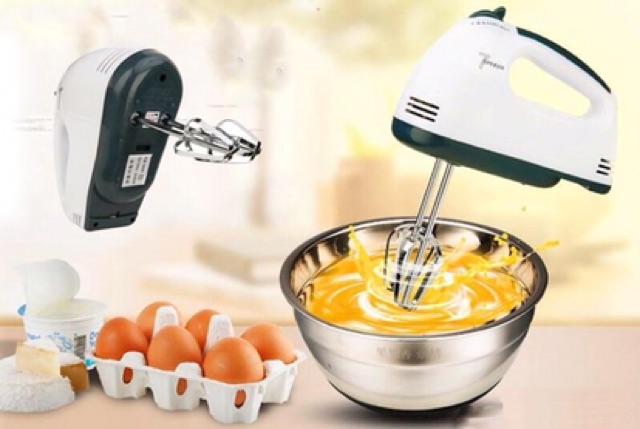 Máy đánh trứng cầm tay 7 tốc độ ( shop sẵn hàng)