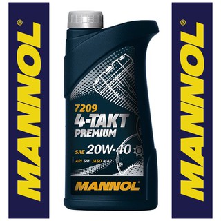Nhớt xe tay ga cao cấp Mannol - MN7209-1 TAKT PREMIUM - 1 lít