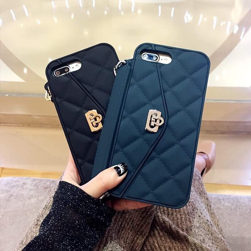 Ốp ví túi xách cao cap cho  dòng máy Ip 6plus -ip7plus -Ip8pl-ipxsmax-ip11promax