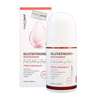 Lăn Khử Mùi, Dưỡng Trắng, Giảm Thâm Angel's Liquid Glutathione Fresh Whitening 60ml