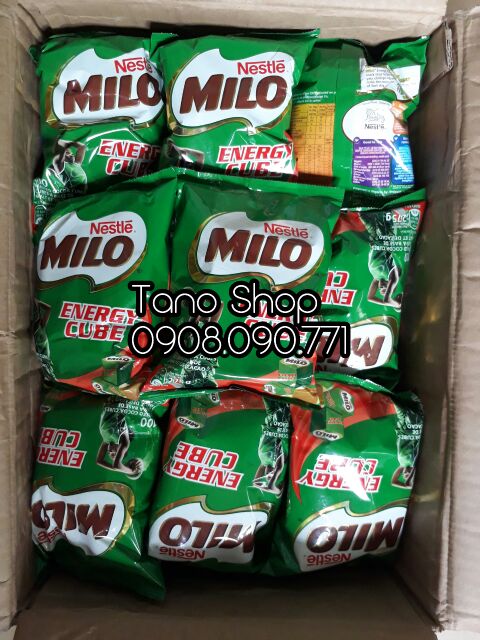 Kẹo Milo Cube gói 100v