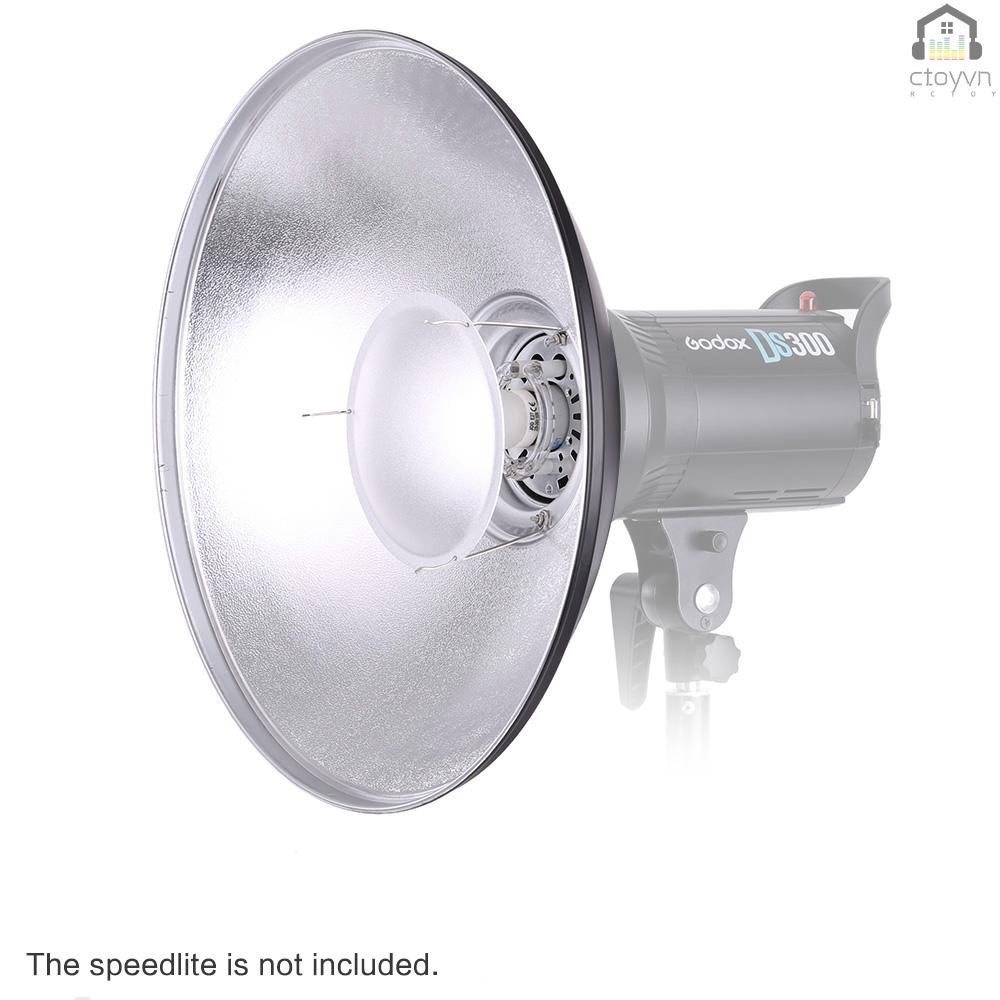 Đèn Phản Quang 41cm Dùng Làm Đẹp Chuyên Dụng Cho Bowens Mount Speedlite Studio