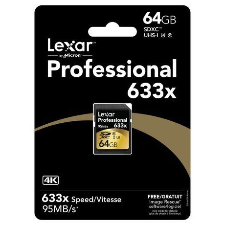 Thẻ nhớ Lexar SDXC 64GB 1000x 150MB/s