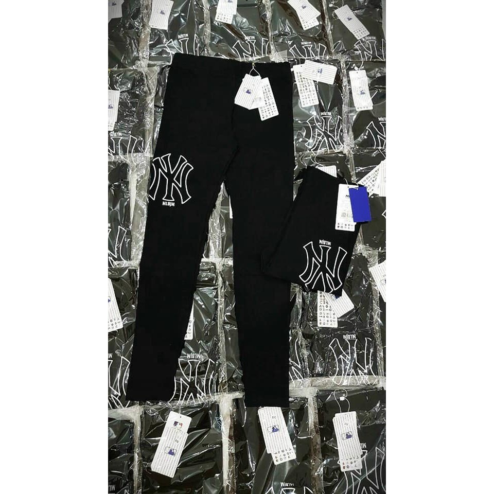 Quần legging dài thêu chữ NY | BigBuy360 - bigbuy360.vn