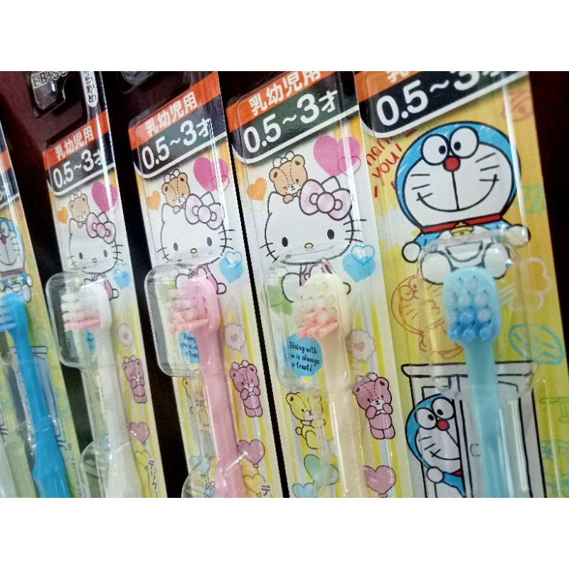 BÀN CHẢI ĐÁNH RĂNG EBISU CHO BÉ TỪ 0.5-3 TUỔI
