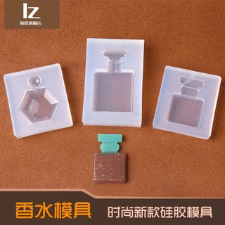 Khuôn silicon làm trang sức resin hình chai nước