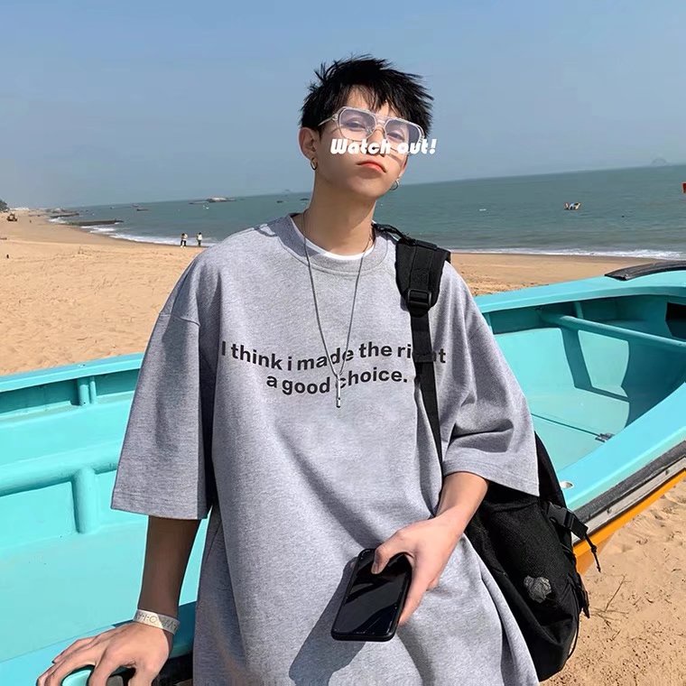 Áo Thun Dáng Rộng Tay Ngắn In Hình Klein Xanh Dương 2022 Mới Cho Nam Và Nữ